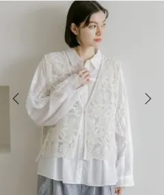 新品☆niko and…２ＷＡＹチュールコードレース ベスト