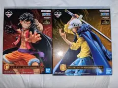 一番くじ　ワンピース　C賞ルフィとD賞ローのフィギュアセット