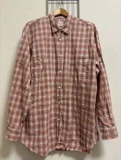 【タグ付き未着用】Papas(パパス）総柄 ネルシャツ L 参考定価￥28000 タグ付き未着用】Papas(パパス）総柄 ネルシャツ L 参考定価￥28000