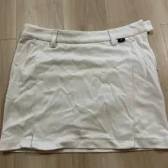 adidas レディース ゴルフスカート J/S ホワイト