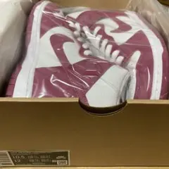 Nike SB Dunk High 10.5 ピンク/ホワイト