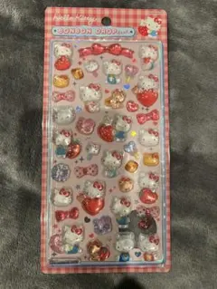 サンリオ　ハローキティ ボンボンドロップシール　国内正規品　赤