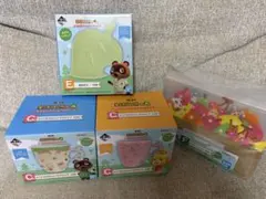 あつまれどうぶつの森 一番くじE賞まめざら4点セット 新品未使用