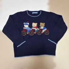 【美品】　ファミリア　セーター　110