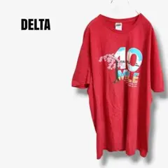 mt41126 デルタ　Tシャツ USA古着 ランイベント 半袖　マラソン