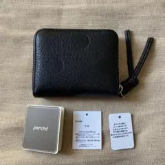 perche グリーンレーベルリラクシング レザードットウォレット ＊箱なし