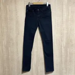 HYSTERIC GLAMOUR ブラックスキニーデニム　XS