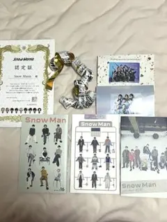 snowman ファンクラブ会報 シール 銀テ
