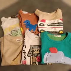 Tシャツ 6枚セット100cm