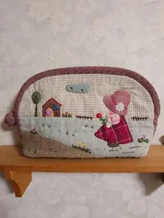 パッチワークポーチ　スーちゃん