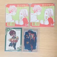 地縛少年花子くん 夏彦 桜 コースター クリアカード