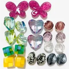 【A-30】カラフルビーズ ヴィトライユ まとめ売り