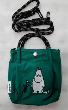 アングリームーミン　ショルダーバッグ　刺繍トート ミニバッグ　 　 26-6のサムネイル
