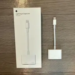 Lightning to Digital AV Adapter Apple純正