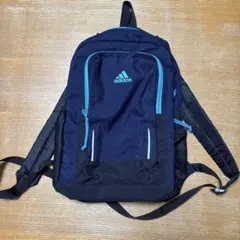 adidas キッズ リュック ネイビー ブルー