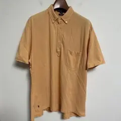 POLO RALPH LAUREN オレンジ ボタンダウン ポロシャツ XL