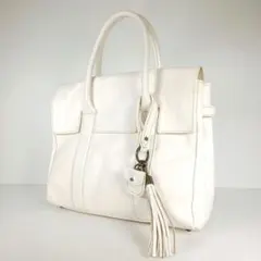 ✨美品✨ダコタ　アリゾナ フラップ式 トートバッグ　ホワイト