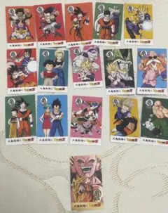ドラゴンボール　うどん札　16枚　コンプリートセット