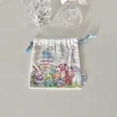 ディズニーシー ダッフィー&フレンズ カラフルハピネス 巾着 1枚