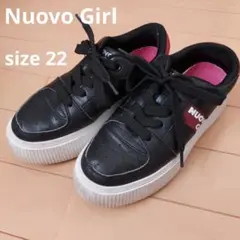 Nuovo Girl　スニーカー　厚底　22cm