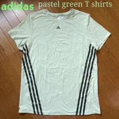 新品未着用★アディダス　adidas パステルグリーン 半袖Tシャツ