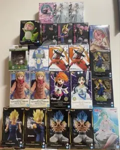 最新プライズフィギュアまとめ売り 18種類23体 ドラゴンボール ヒロアカなど