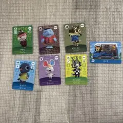 どうぶつの森amiiboカード７枚セット