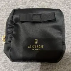 ALEXANDRE DE PARIS ポーチ ブラック リボンのサムネイル