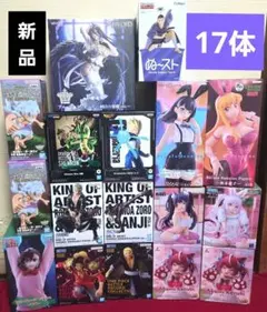 お得！プライズフィギュアまとめ売り　17体セット　新品未開封品