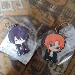 銀八先生 ラバーマスコット 神威&高杉セット