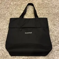 mont-bell トートバッグ ブラック　美品のサムネイル
