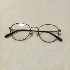 【度なし】JINS チークカラーレンズメガネピンク