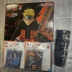 一番くじ　ナルト　フィギュア タンブラー　ラバーチャーム　セット