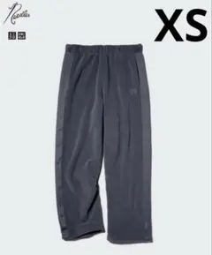 新品未使用タグ付き UNIQLO Needles フリースワイドパンツ 　xs