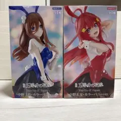 五等分の花嫁　中野三玖・中野五月フィギュア2体セット