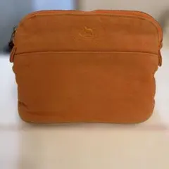 HERMES エルメス ボリード　ポーチ オレンジのサムネイル
