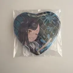 プロジェクトセカイ キラキラビッグハート型缶バッジ 白石杏 プロセカ