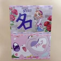 名探偵プリキュア ポストカード あんな ポチタン