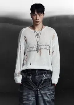 Rosen Kreuz】TIGHT RIB LONG SLEEVE - メルカリ