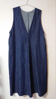 専用！シーズンリーズンデニムジャンパースカート(3L)デニムワンピース