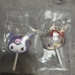 カラフルキャンディチャーム サンリオ ガチャ キティ クロミ