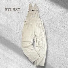 STUSSY オーバーオール 生成り コットン ワーク系 サロペット サイズ8のサムネイル