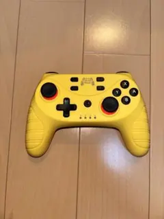 Switch対応 ワイヤレスコントローラー イエロー 任天堂　プロコン　ゲーム