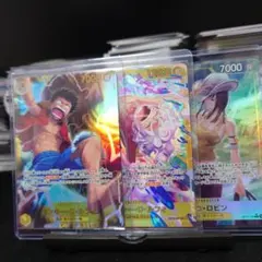 ワンピースカード　ルフィ　ロビン