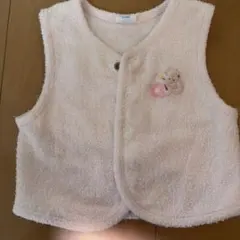 Babygro ファミリアfamiliarベビーベスト 60-75cm ピンク