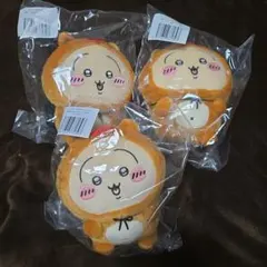 3体セット【B賞　うさぎ】ちいかわ たぬきだもん くじ