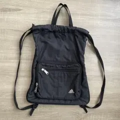 adidasアディダス　2way巾着リュックサック　ナップサックのサムネイル