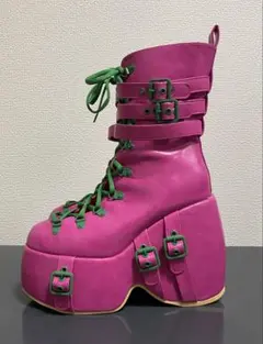 SHEIN 超厚底 プラットフォーム コンバットブーツ 24.5〜25cm