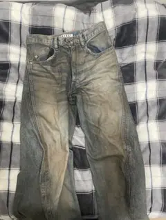 NVRFRGT 3D Twisted Wide Leg Jeans size1