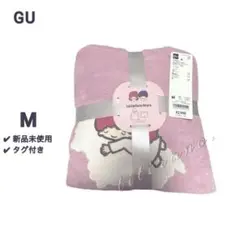 【新品】GU◆キキララパイルパーカセット（長袖＆ショートパンツ）◆ピンク《M》